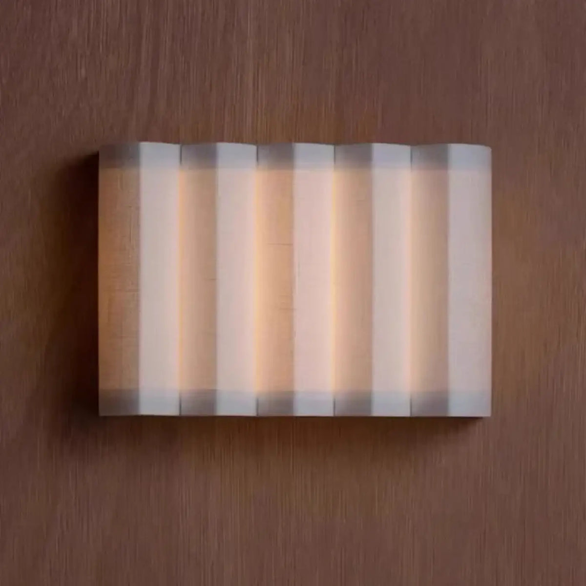 Applique Murale Accordéon en Tissu Blanc – Térette