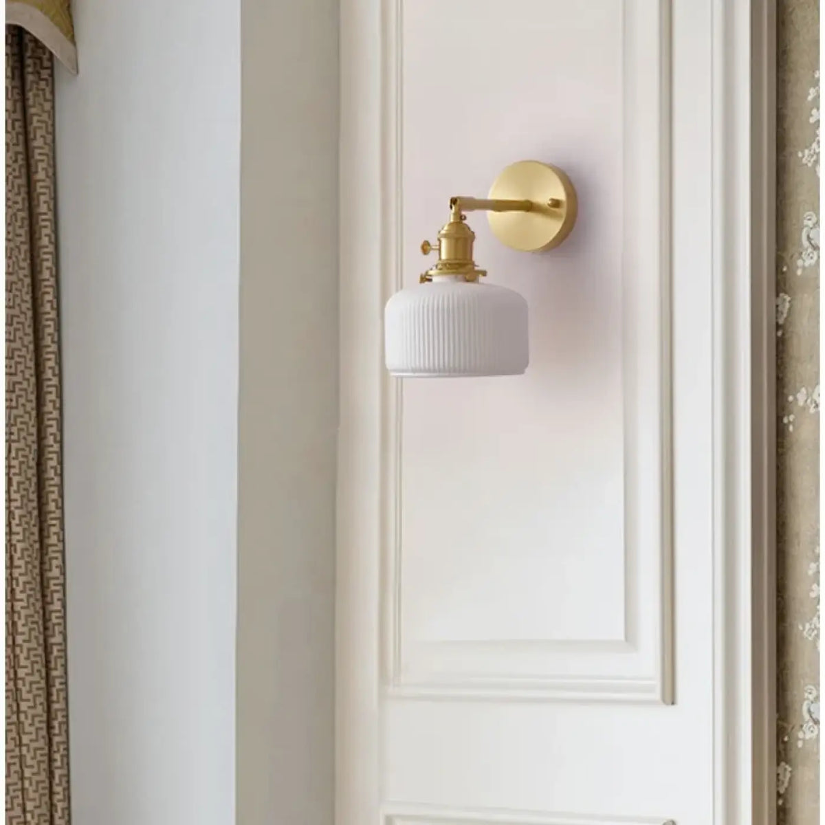 Applique Murale E27 Effet Céramique – Vaman