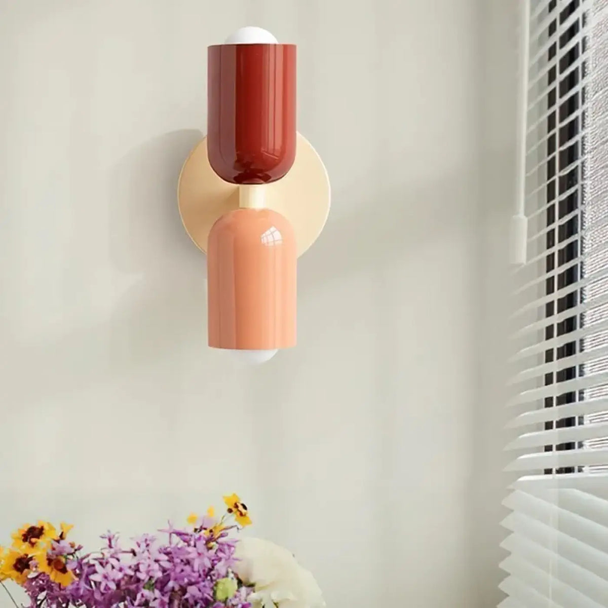 Applique Murale Bicolore Art Déco – Tidel