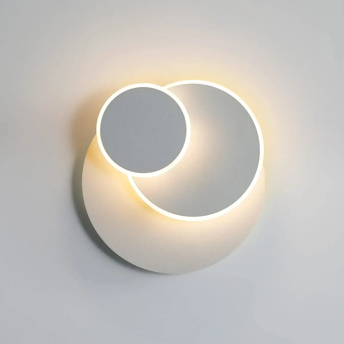 Applique Murale LED Deux Cercles – Tésel