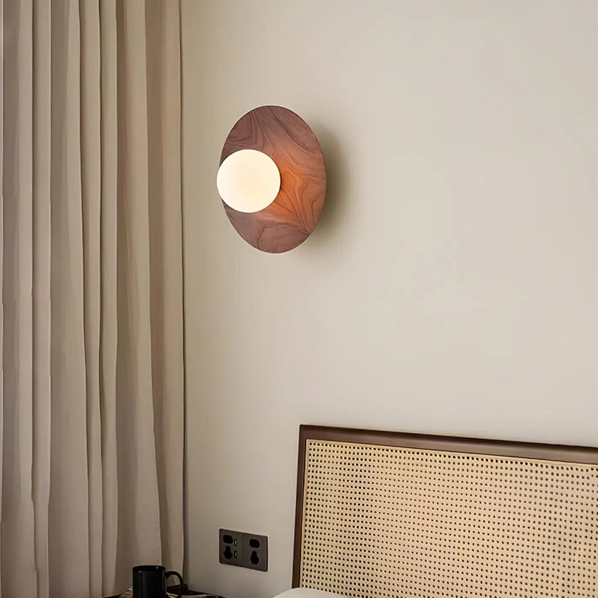 Applique Murale Effet Bois – Nimine