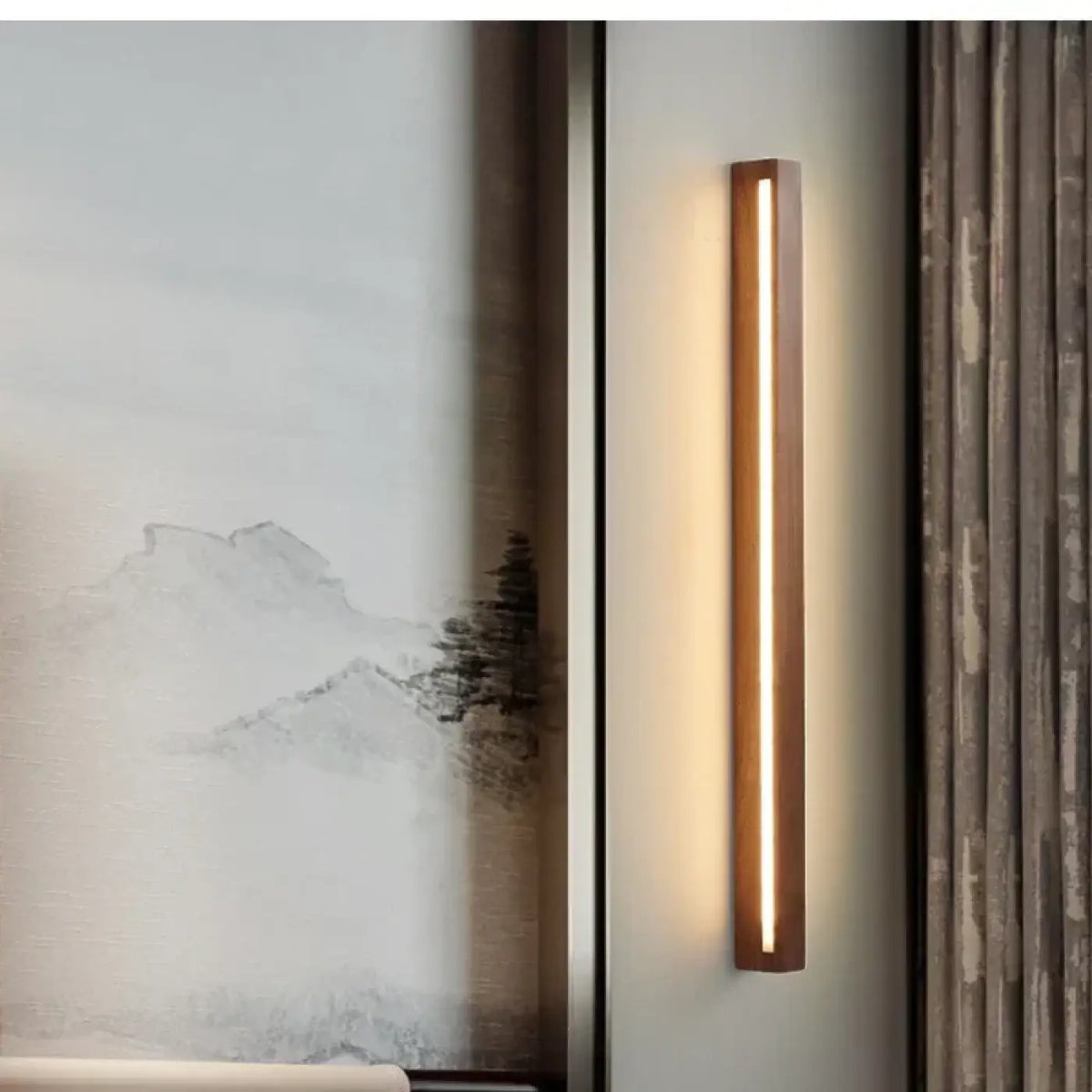 Applique Murale LED en Bois Scandinave – Fison
