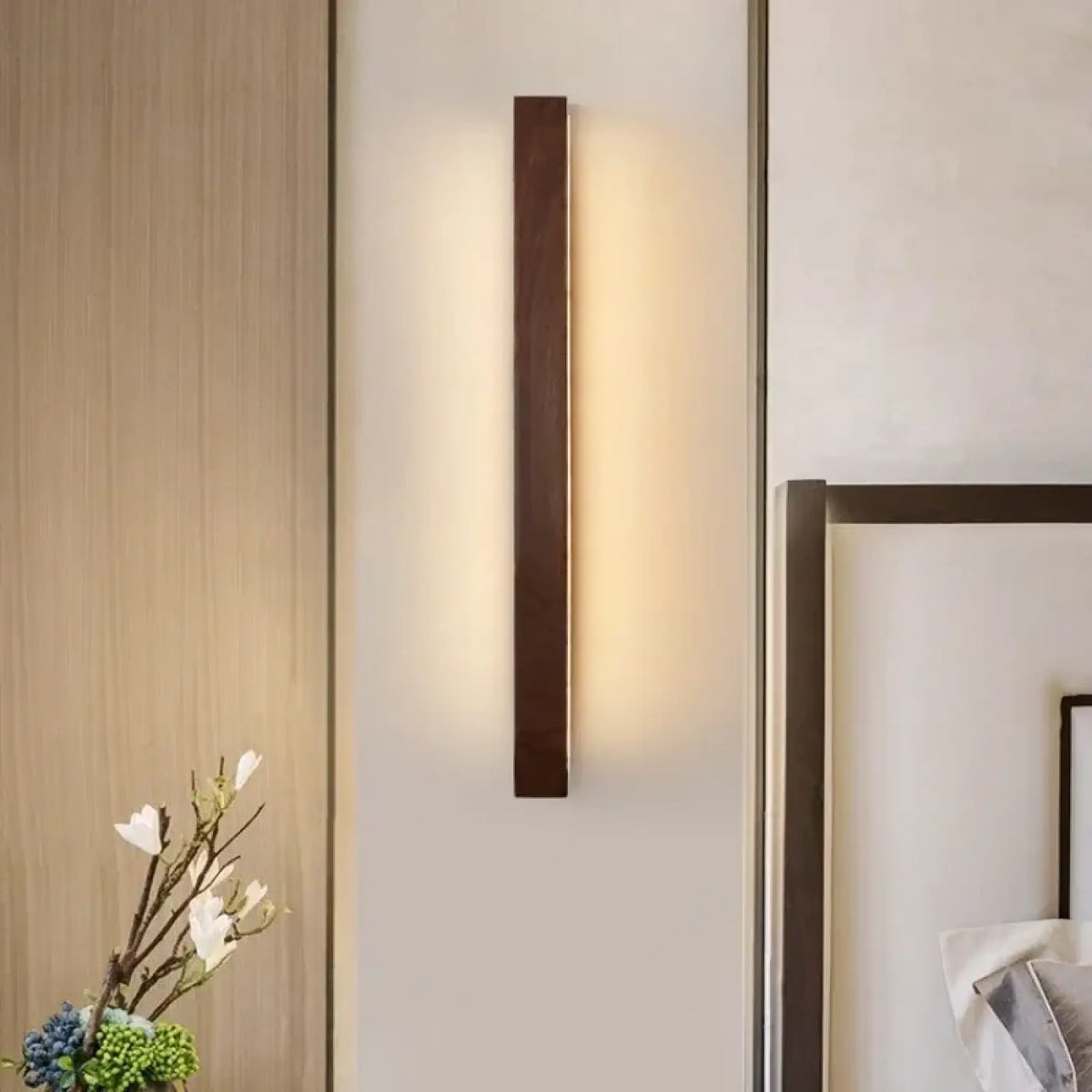 Applique Murale LED en Bois Scandinave – Fison