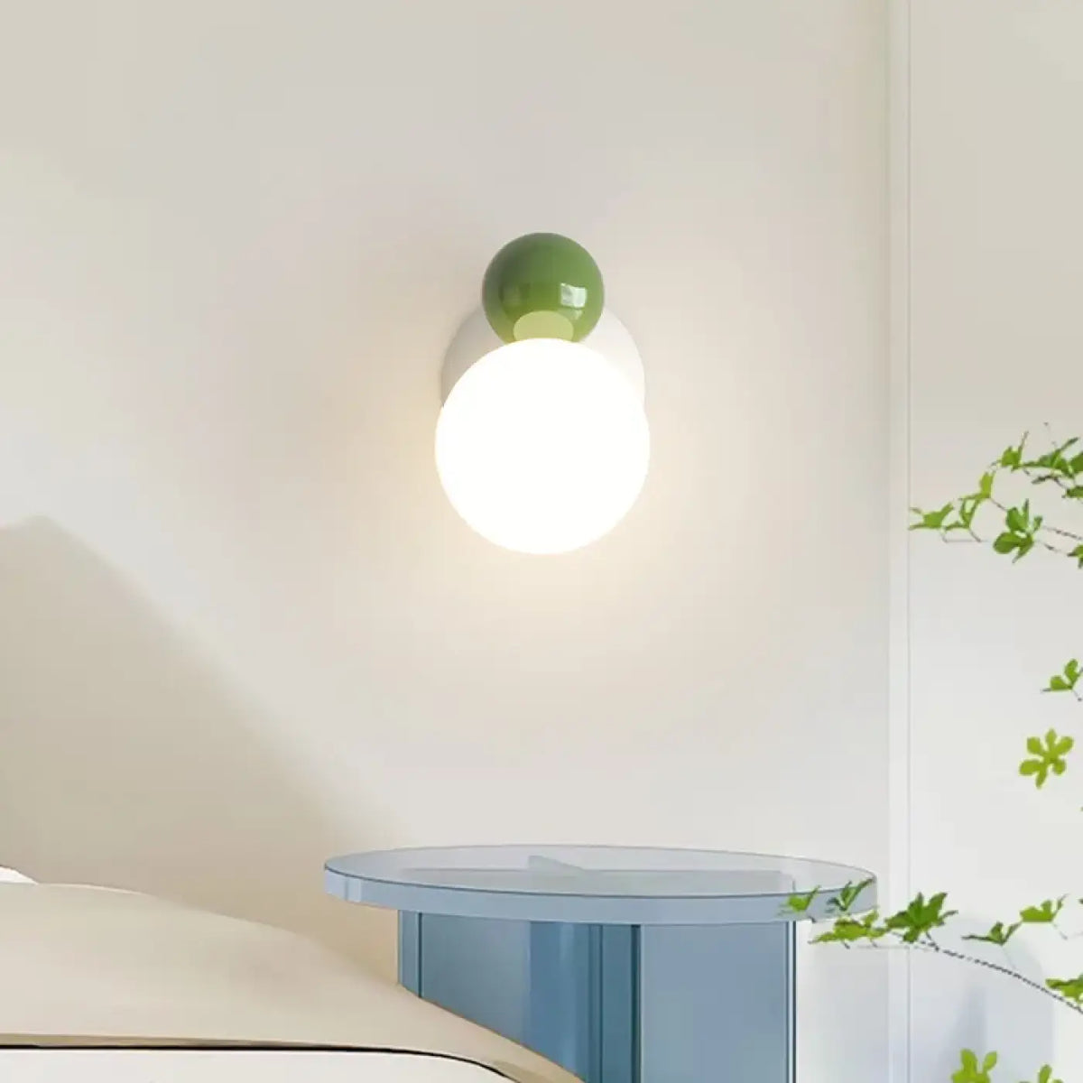 Applique Murale Double Boule Colorée – Fémane