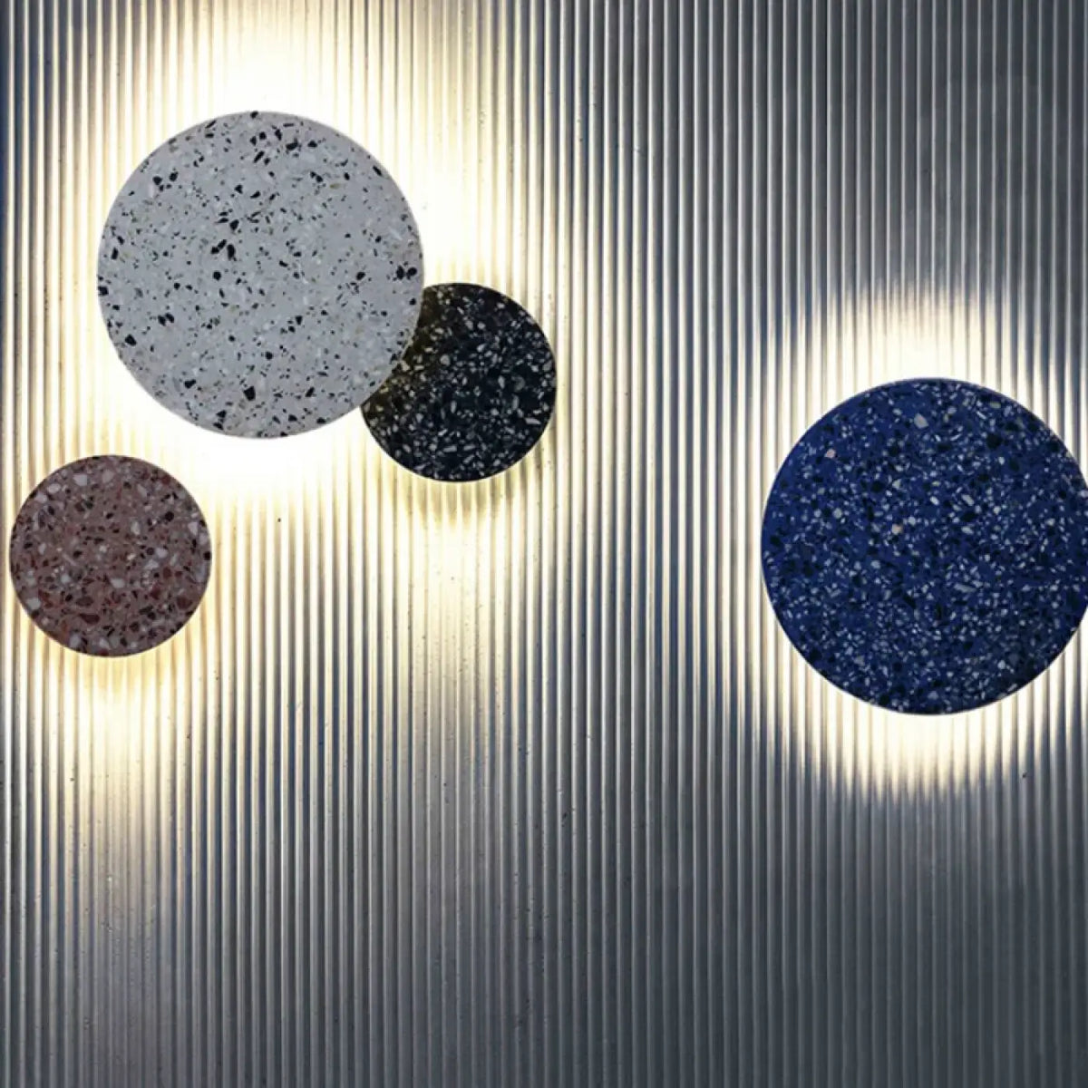 Applique Murale LED Circulaire Granité – Kélia