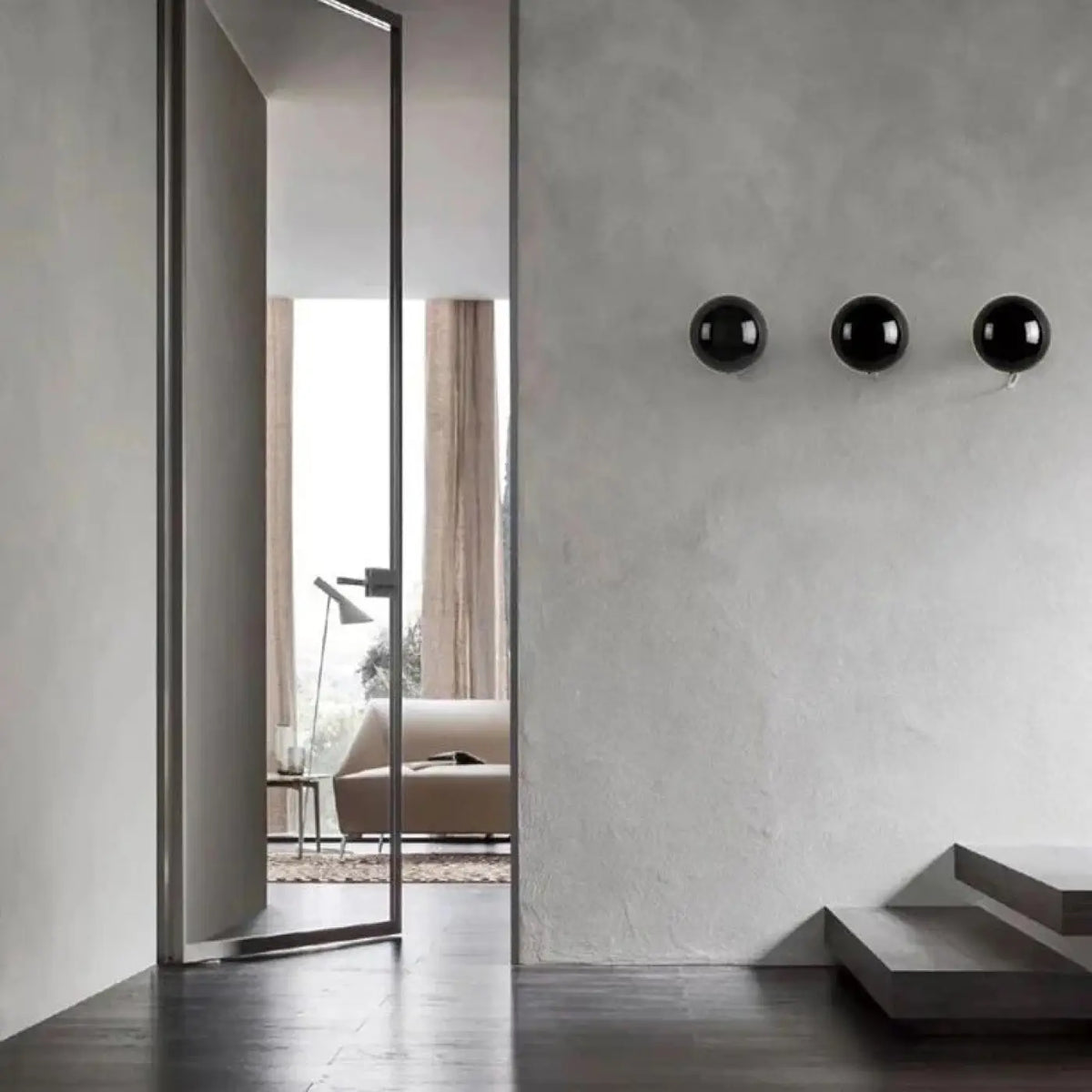 Applique Murale en Métal Miroir – Lidane