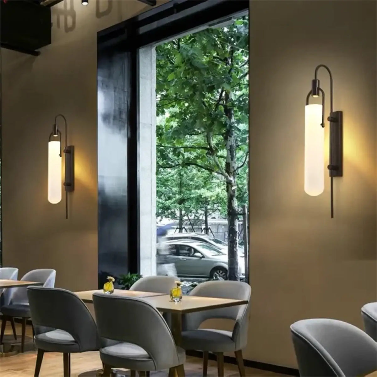 Applique Murale en Aluminium et Verre – Renette