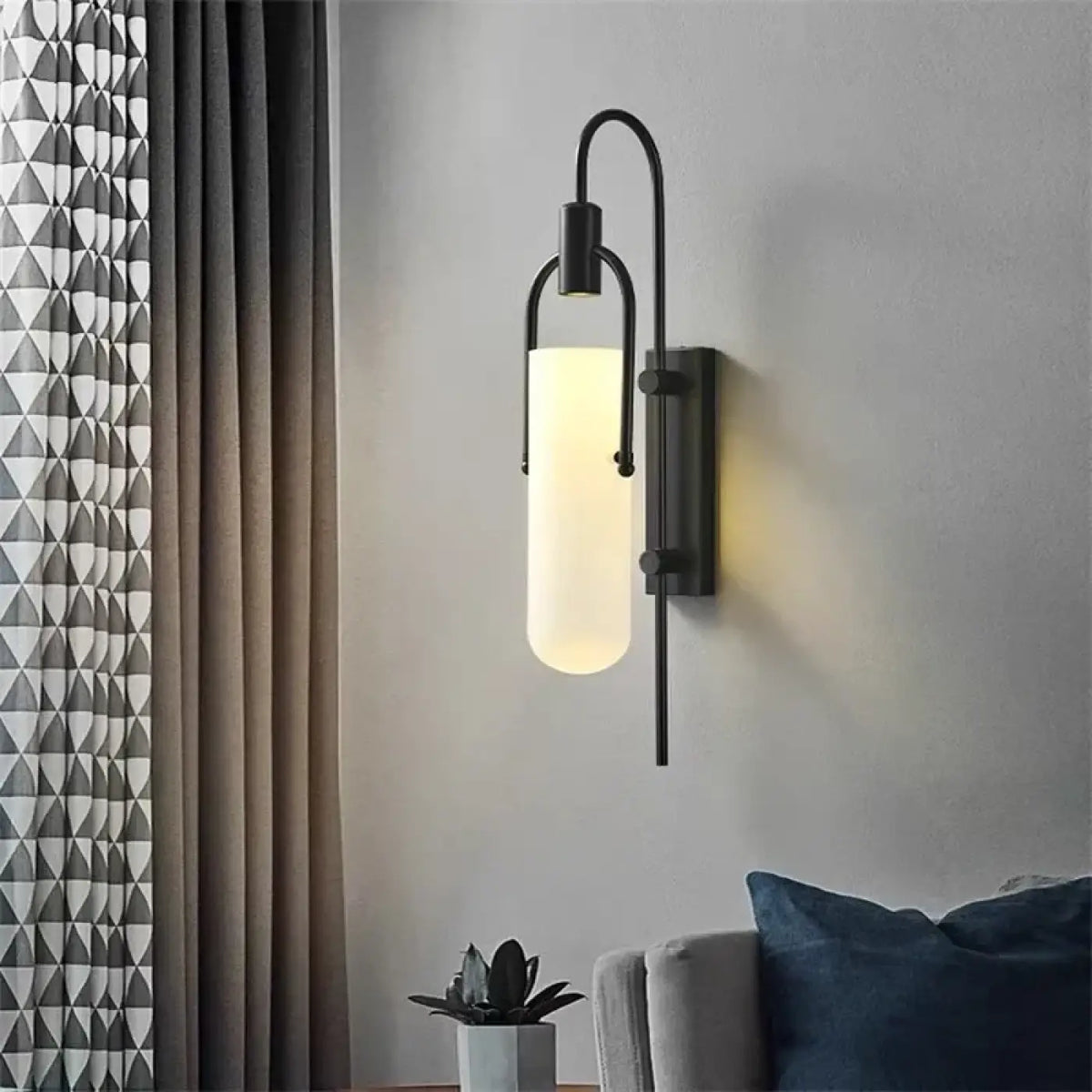 Applique Murale en Aluminium et Verre – Renette