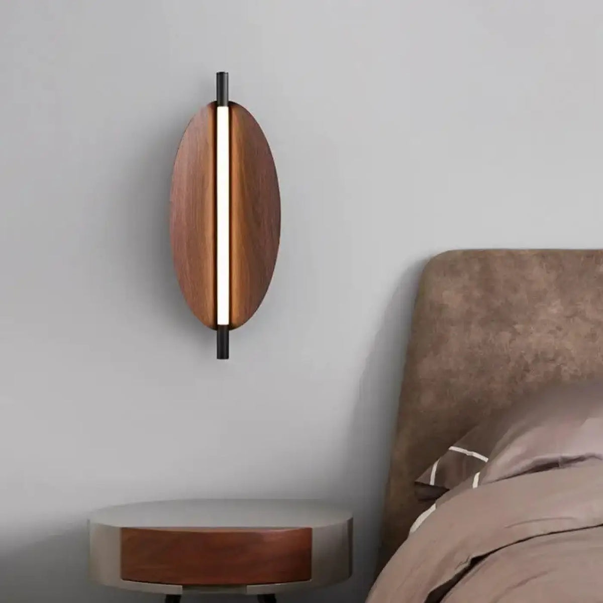 Applique Murale LED Verticale en Bois – Nirel