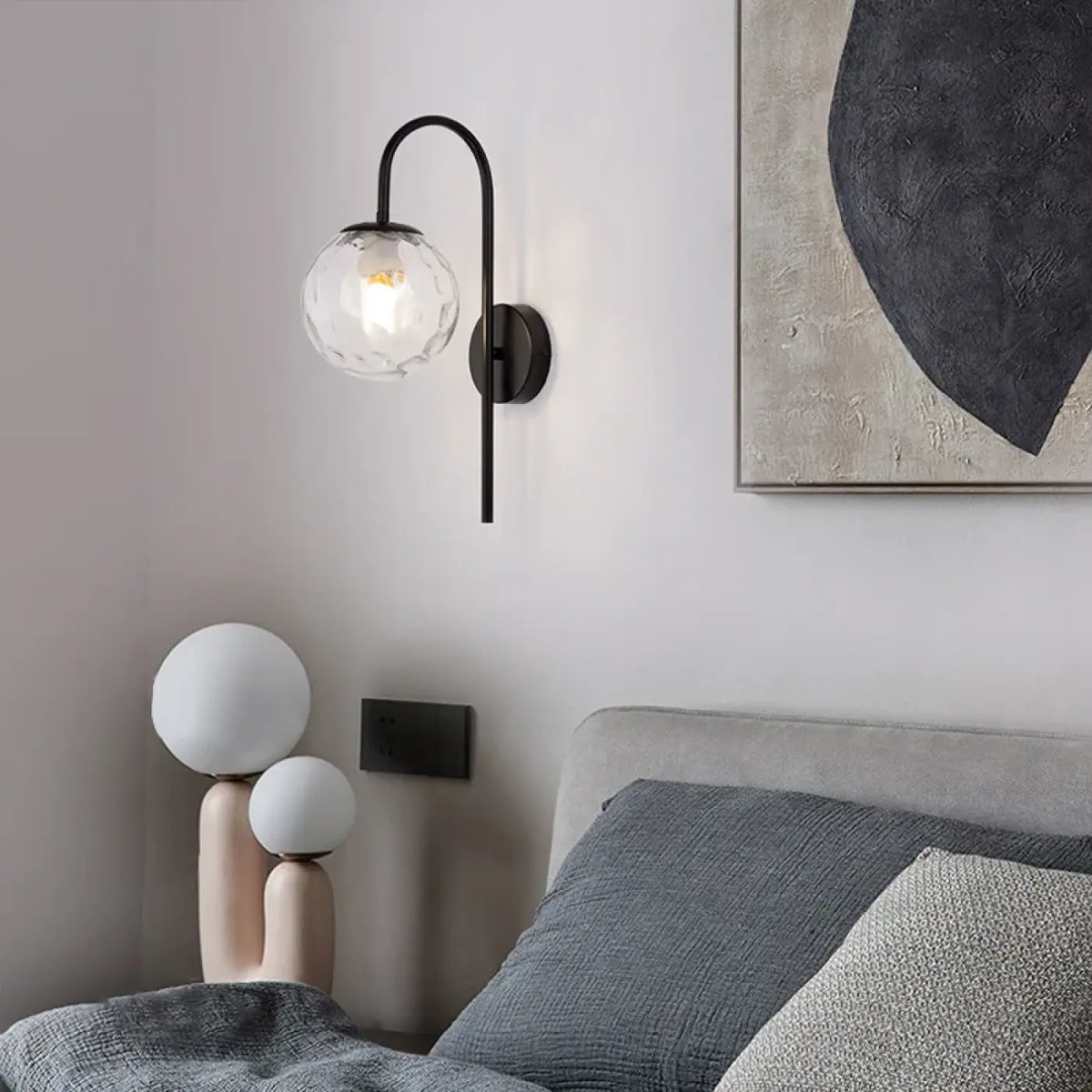 Applique Murale Globe Opalin – Larane