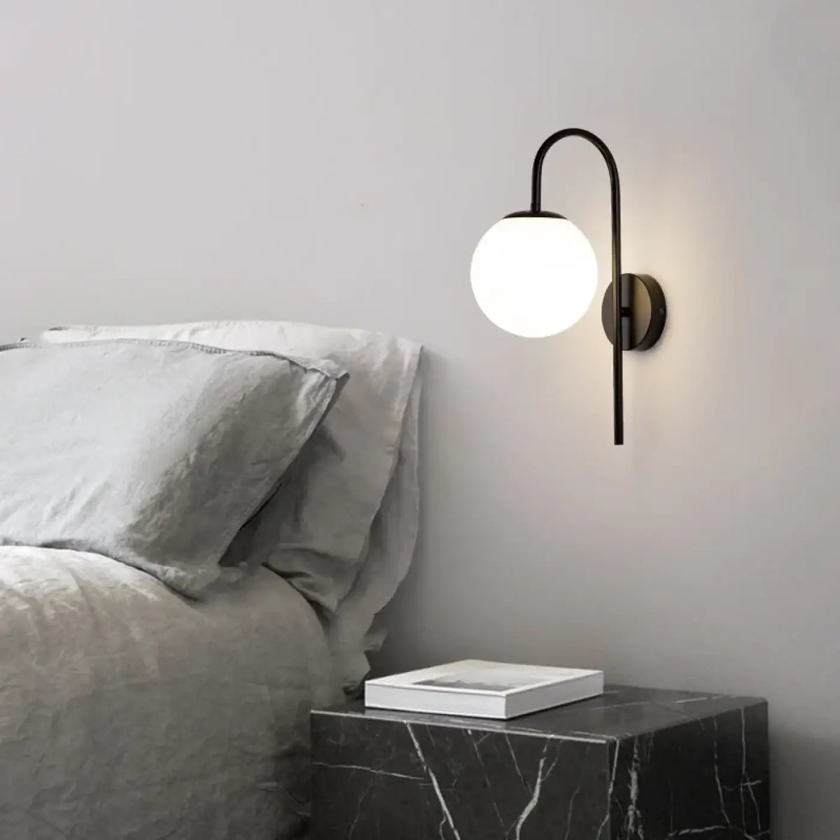 Applique Murale Globe Opalin – Larane