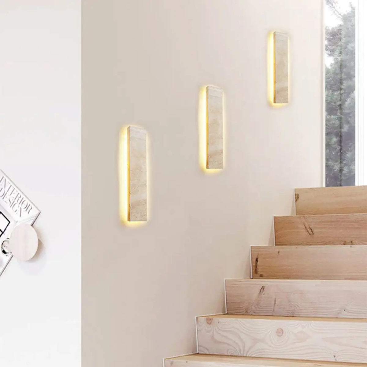 Applique Murale LED Minimaliste en Pierre – Tonon