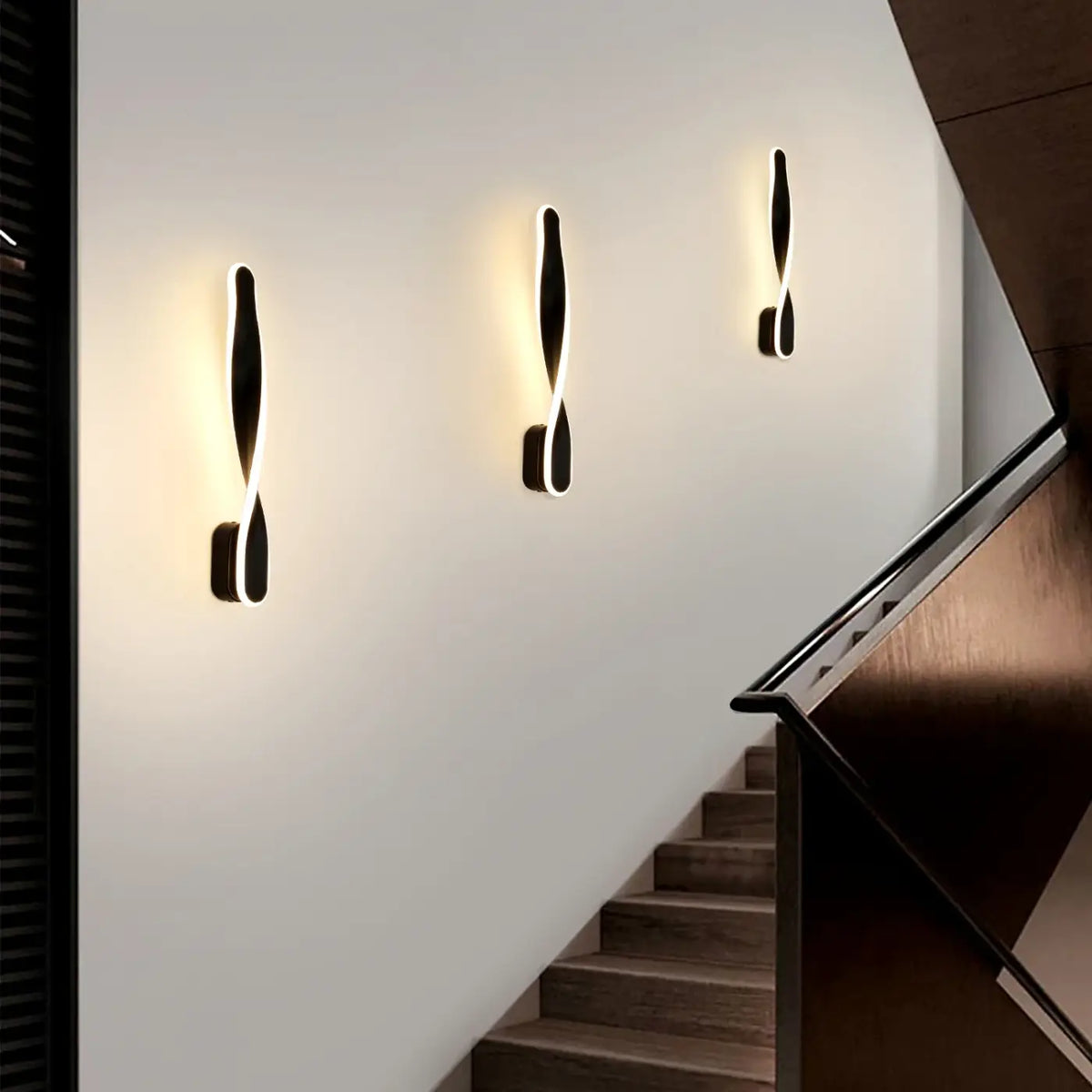 Applique Murale LED Torsadée – Somon
