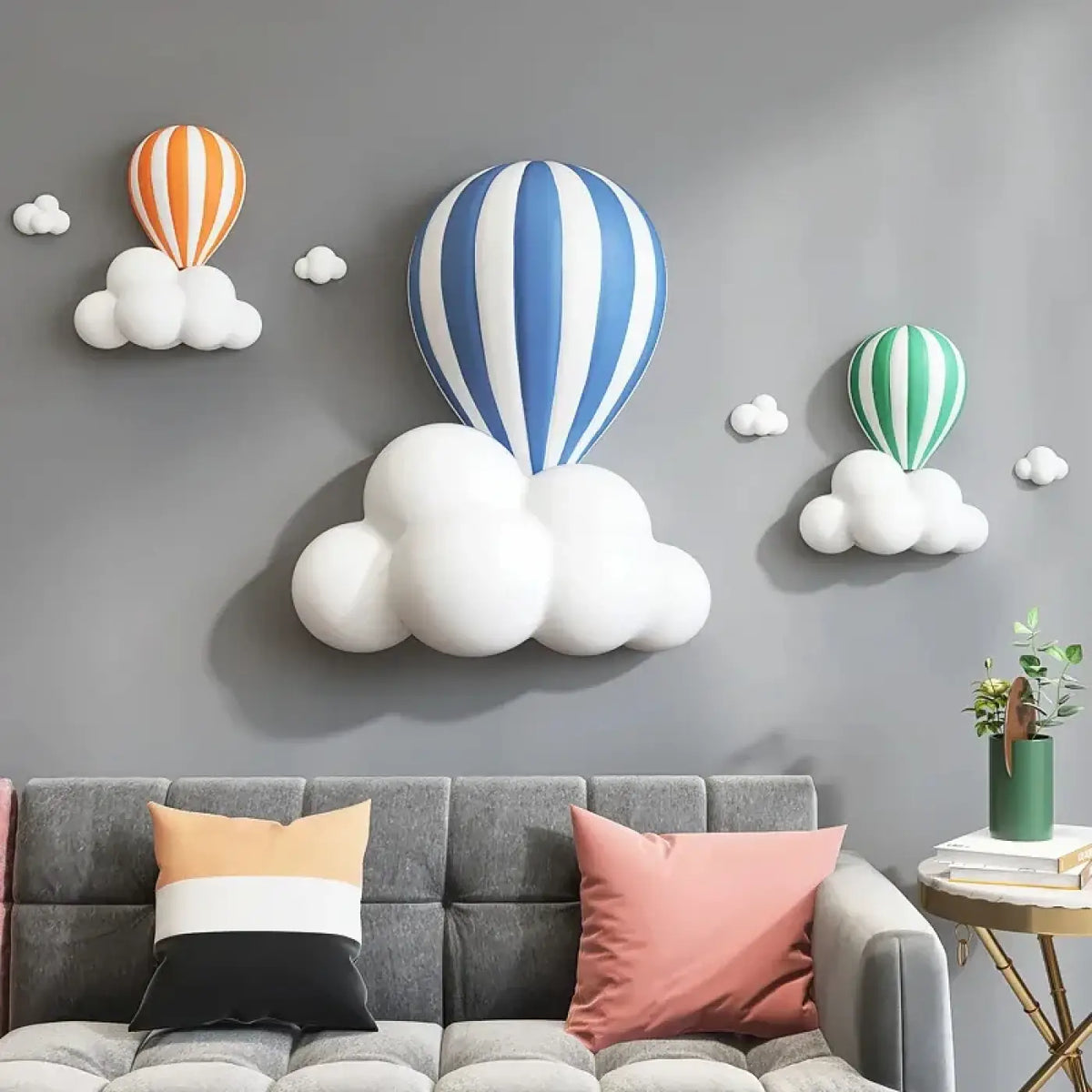 Applique Murale Enfant Montgolfière – Joselle