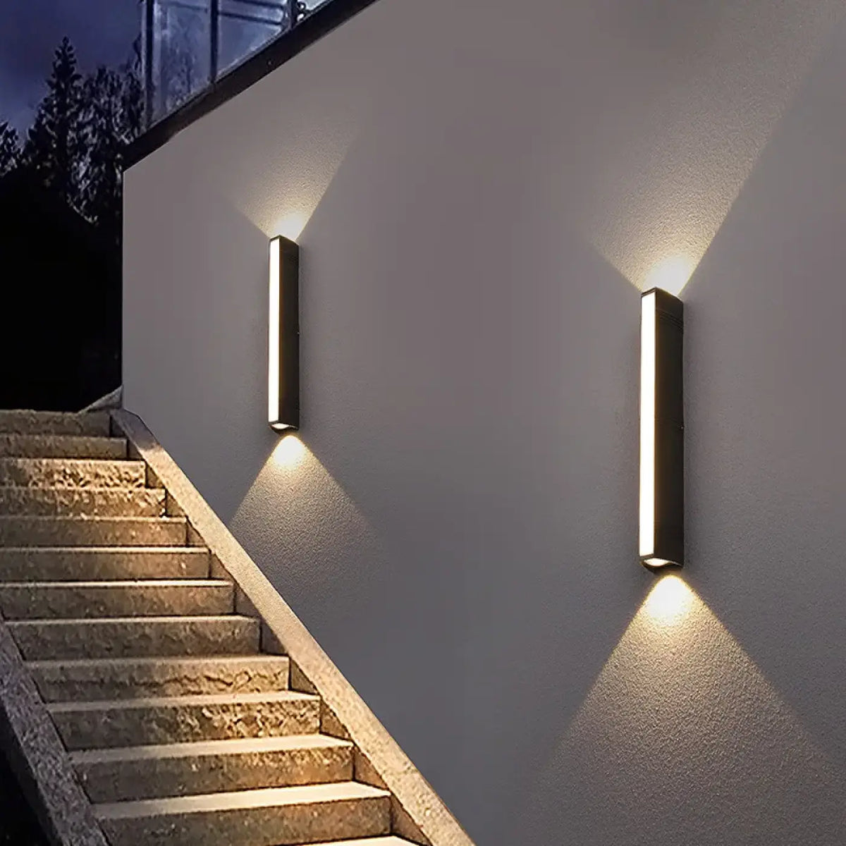 Applique Murale Extérieure LED Rectangulaire – Lovelle