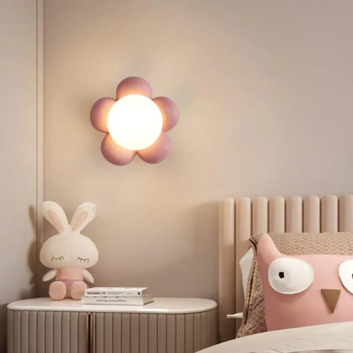 Applique Murale Fleur Chambre de Fille – Bévio