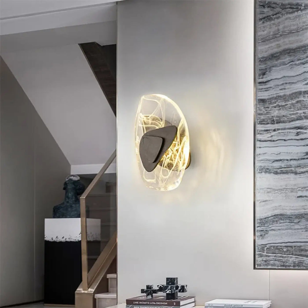 Applique Murale Coquillage Transparente – Vesa