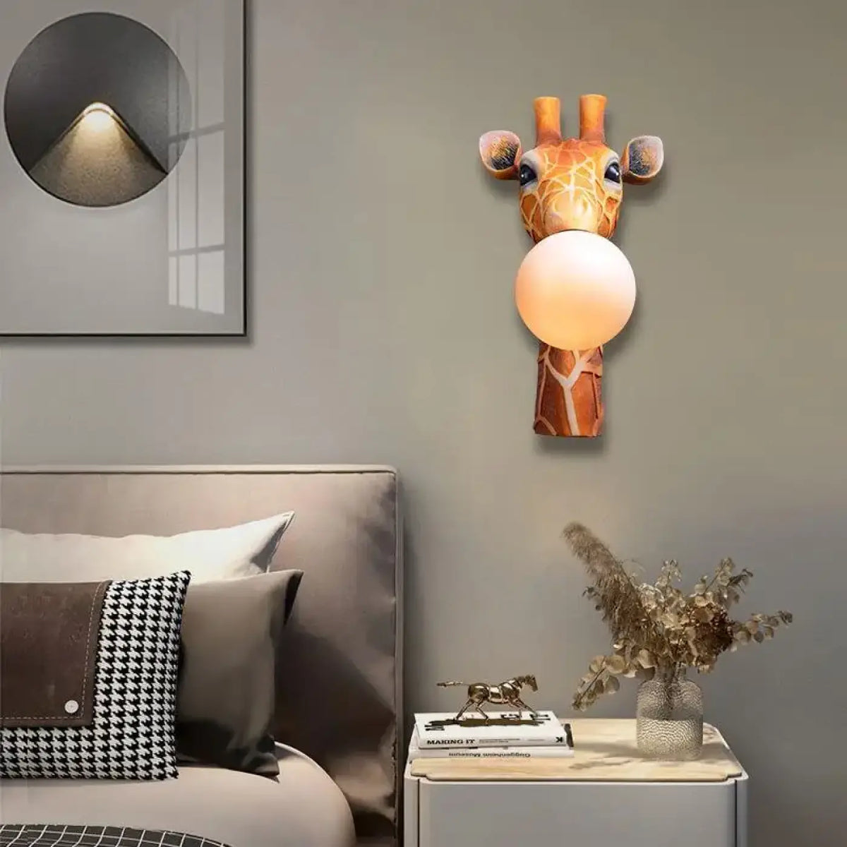 Applique Murale Girafe avec Globe – Mivo