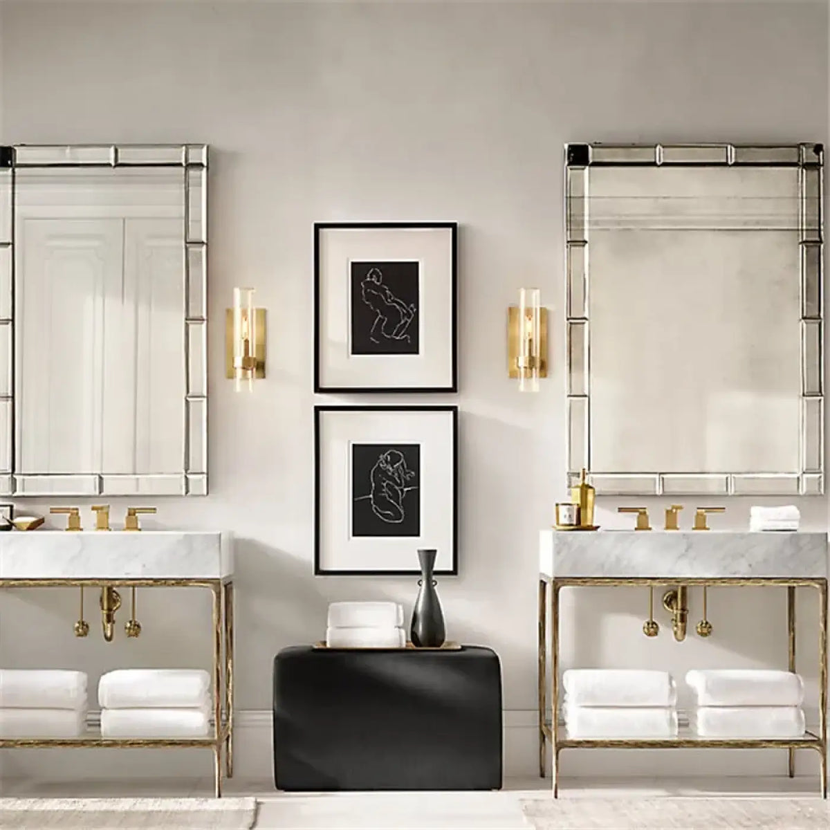 Applique Murale Salle de Bain Élégante – Manelle
