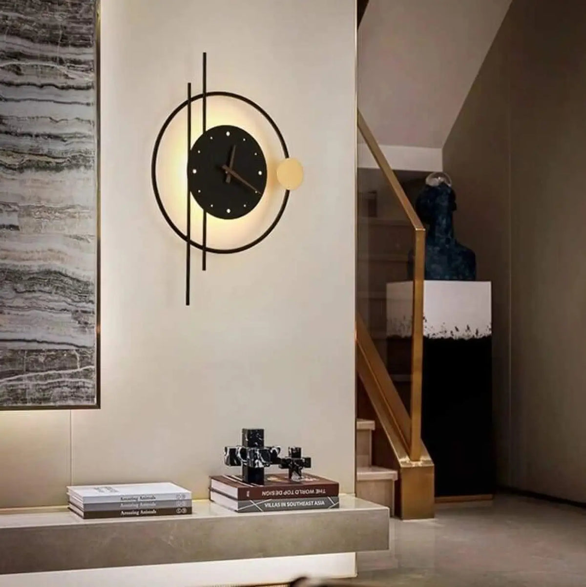 Applique Murale Horloge – Kasan