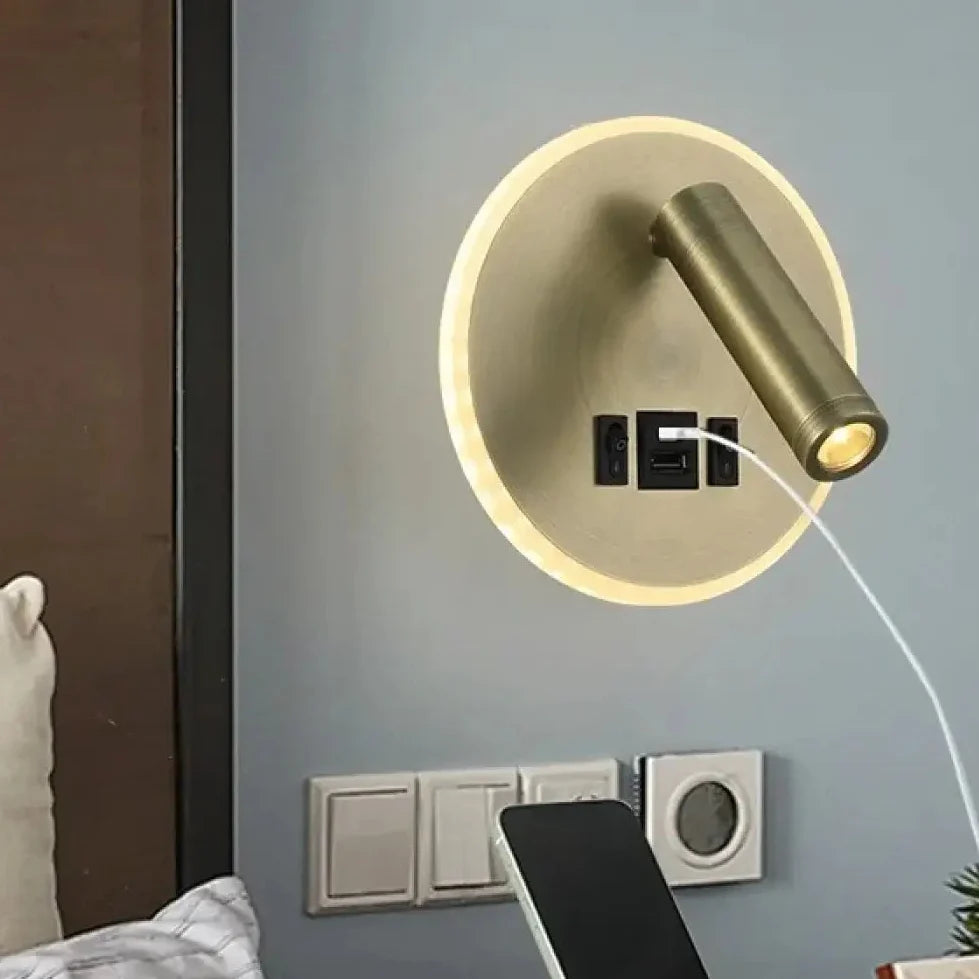 Applique Murale LED Circulaire Spot Orientable – Tolane