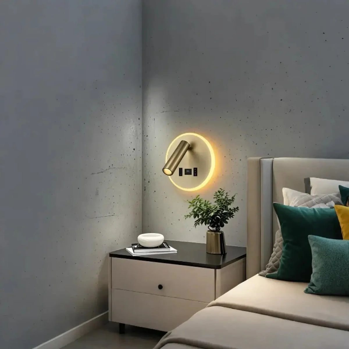 Applique Murale LED Circulaire Spot Orientable – Tolane