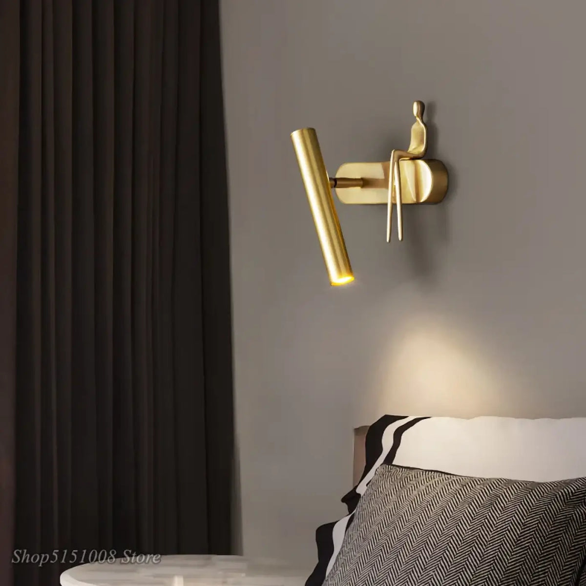 Applique Murale LED Bonhomme Assis – Kanelle