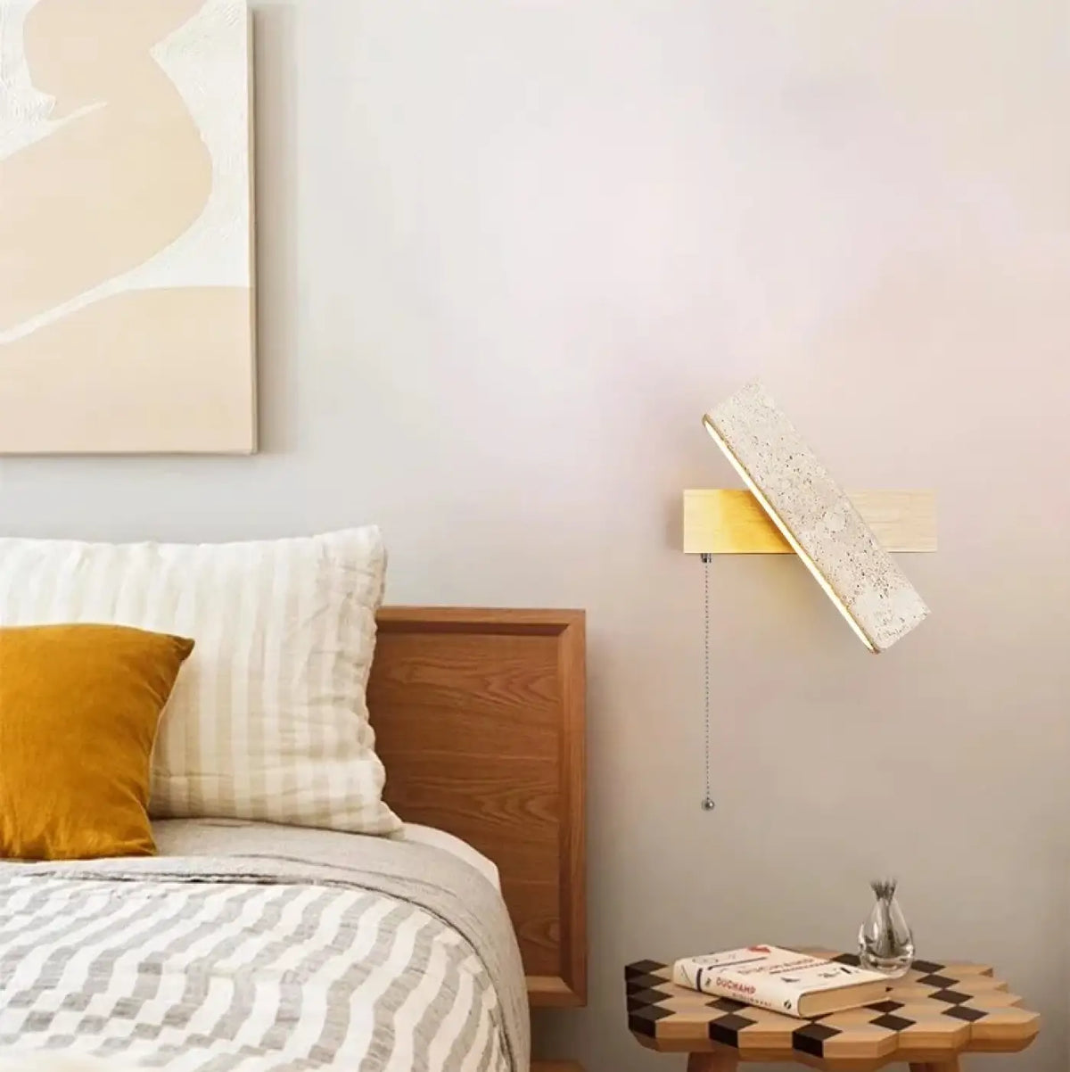 Applique Murale LED Pierre et Bois – Réman