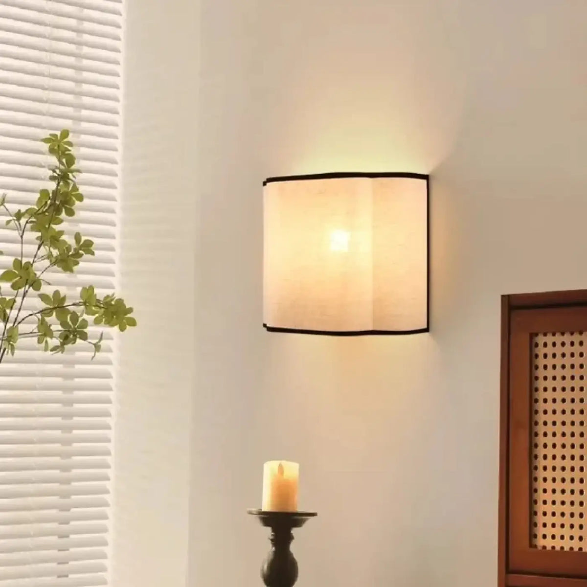 Applique Murale Classique en Lin – Silia