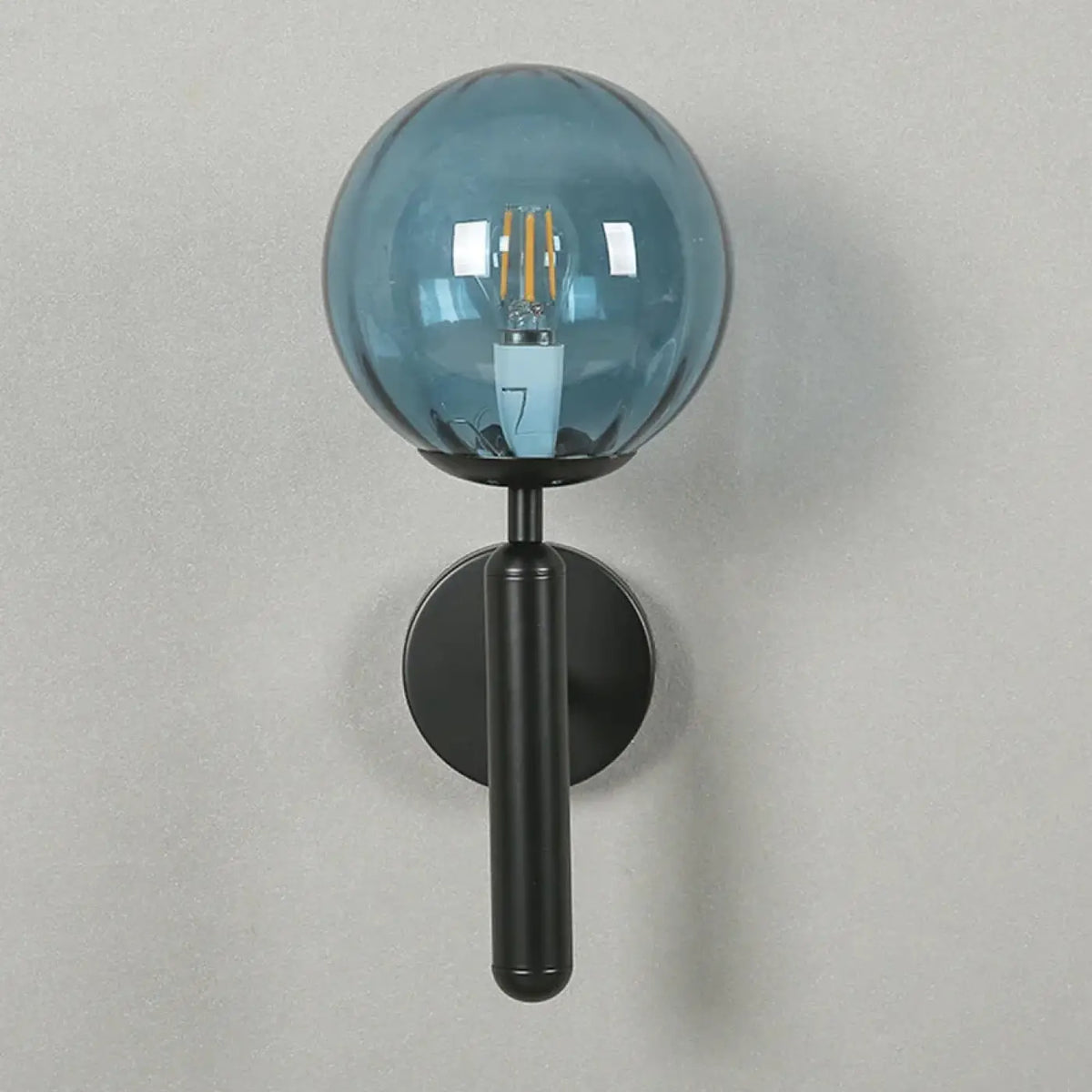 Applique Murale Boule en Verre Fumé – Onia