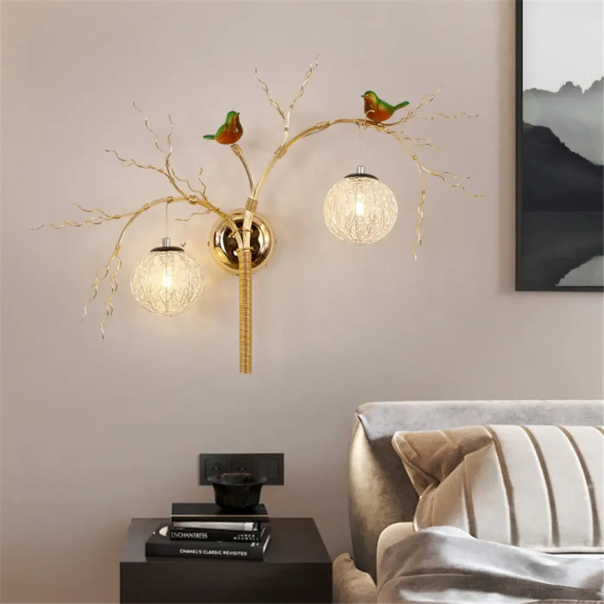 Applique Murale Branche et Oiseaux – Zilane