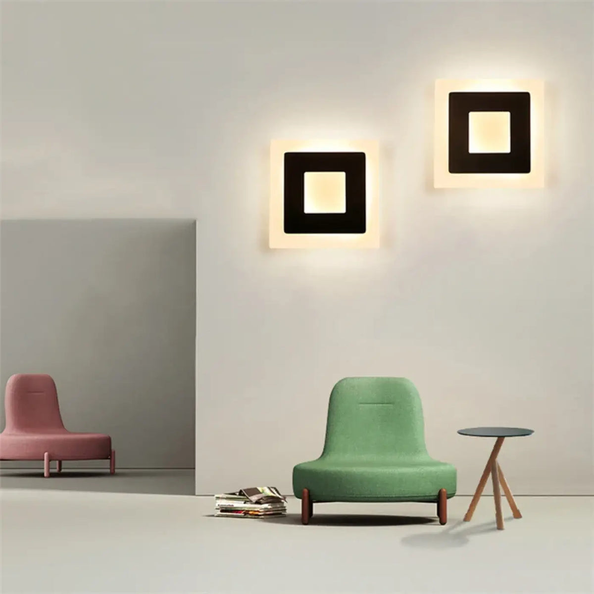 Applique Murale LED Carrée – Tarelle