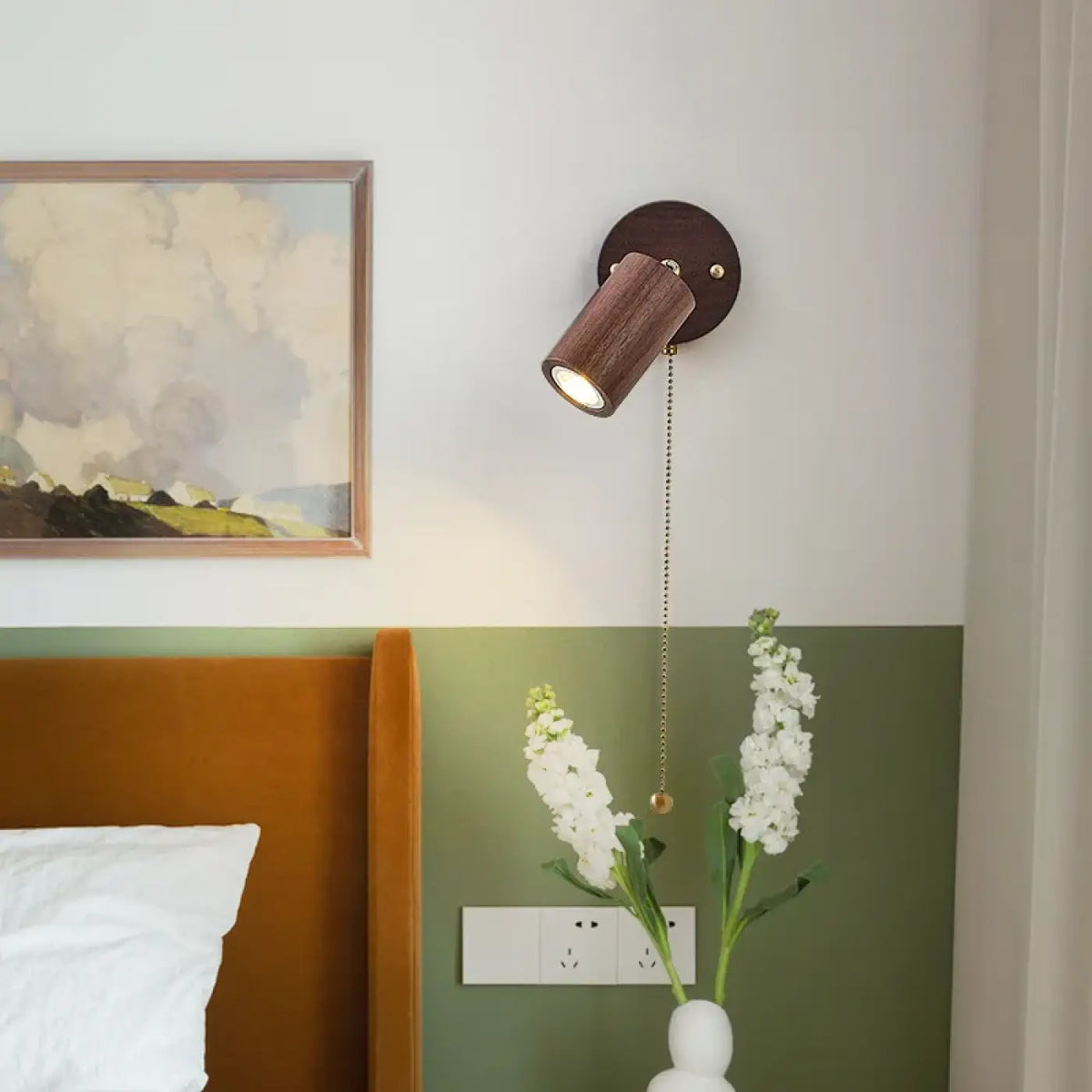 Applique Murale Orientable en Bois – Famia