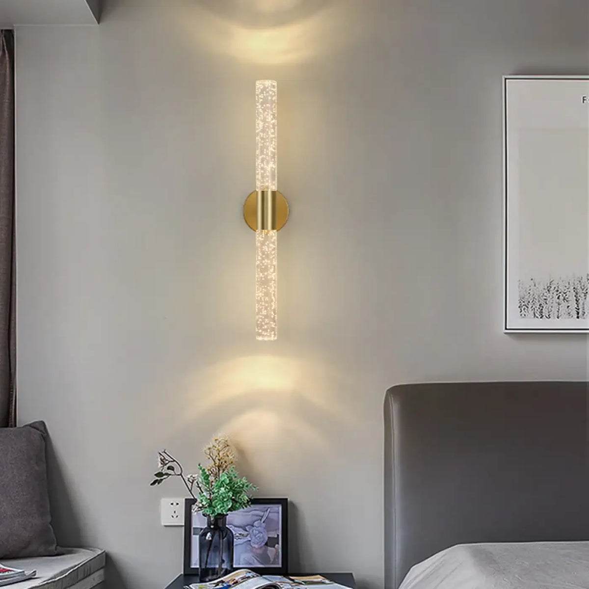 Applique Murale Long Tube Acrylique – Nerio