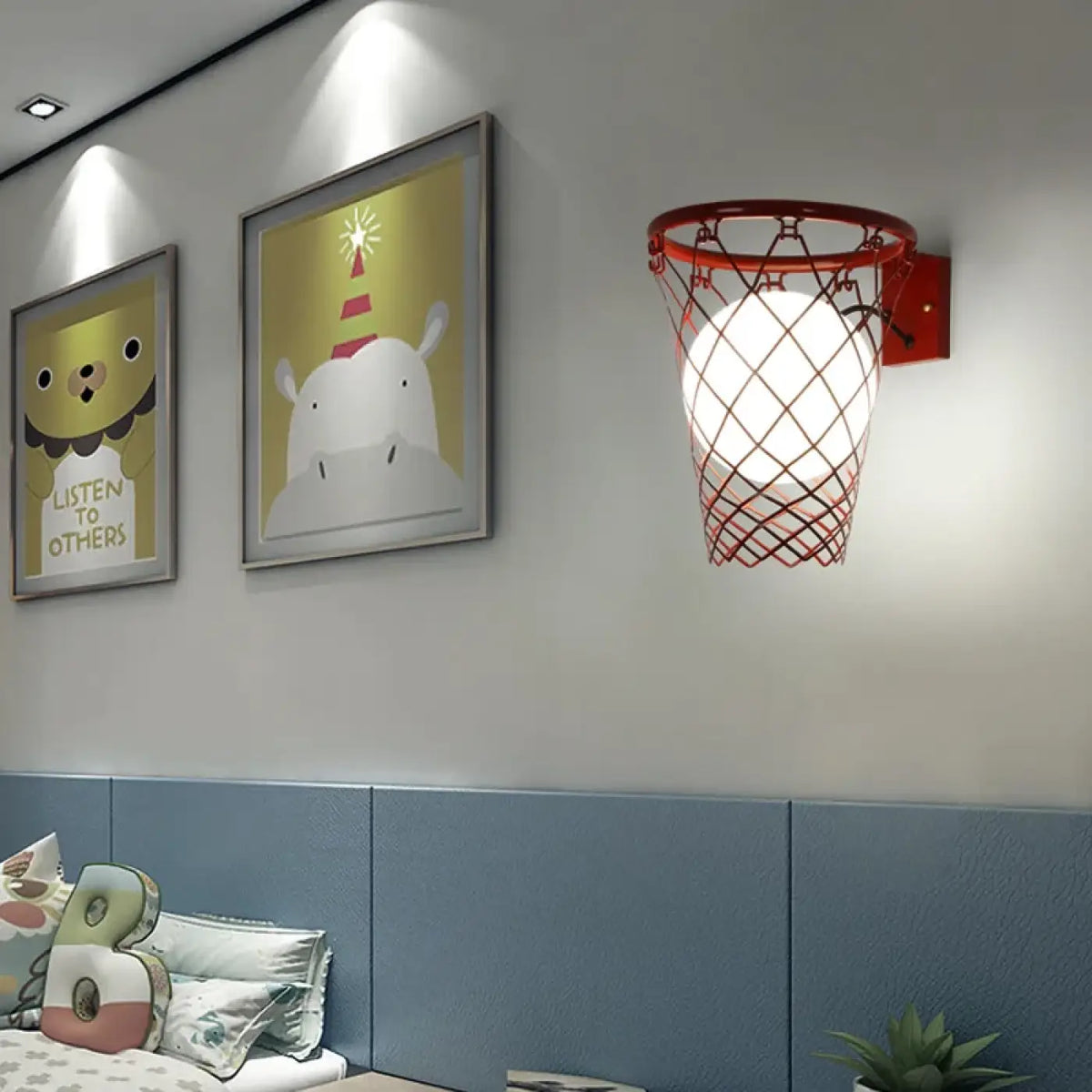 Applique Murale Panier de Basket LED – Revette