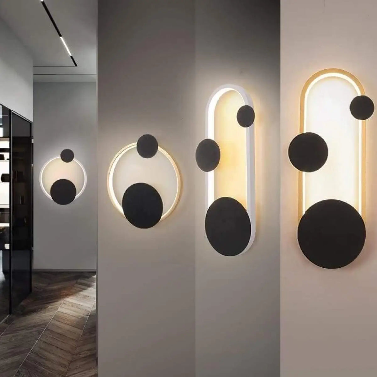 Applique Murale Ronde Minimaliste – Tovane