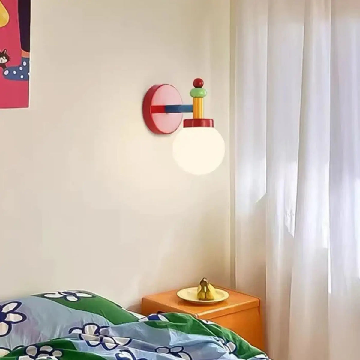 Applique Murale Tricolore Chambre d'Enfant – Zoria