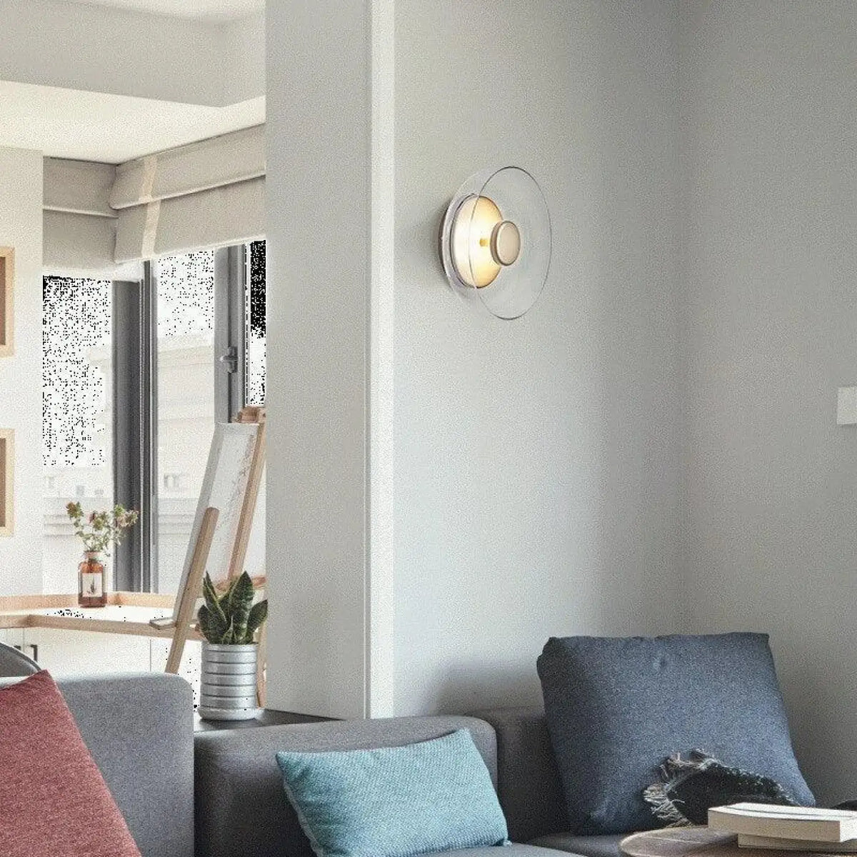 Applique Murale en Verre Soufflé – Déno