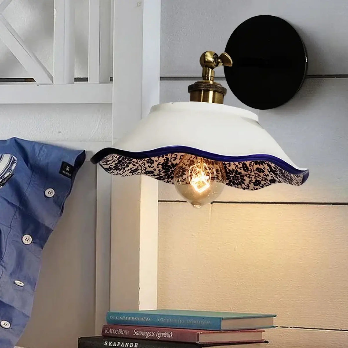 Applique Murale Vintage en Céramique – Divelle