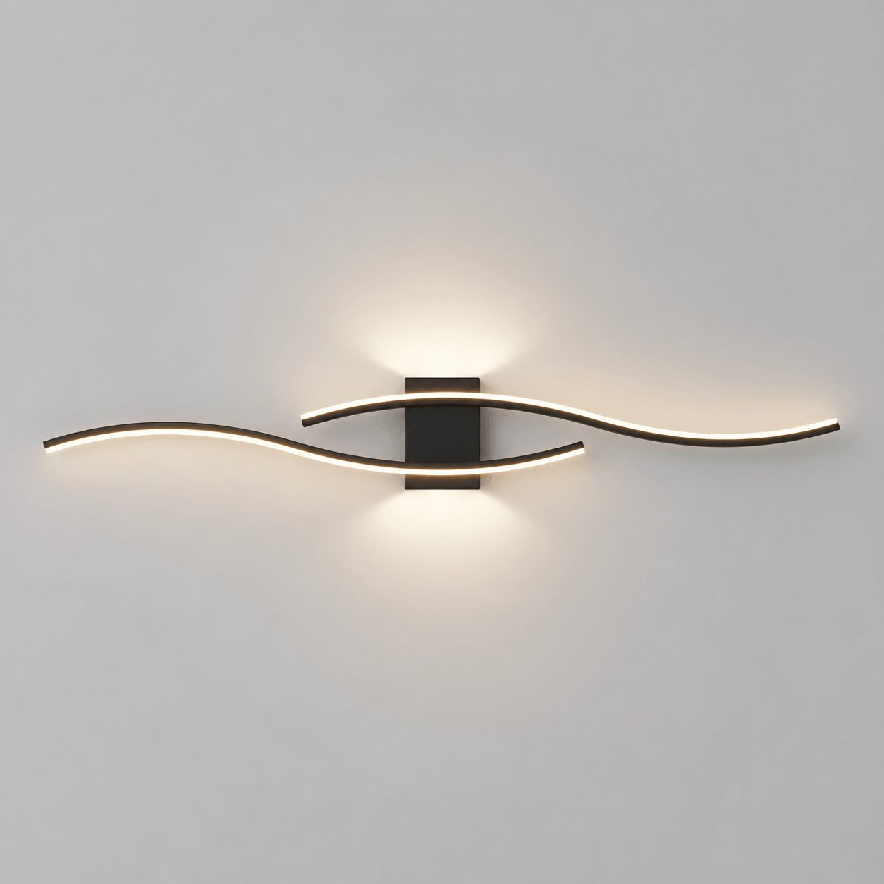 Applique Murale LED Double Vague – Aria