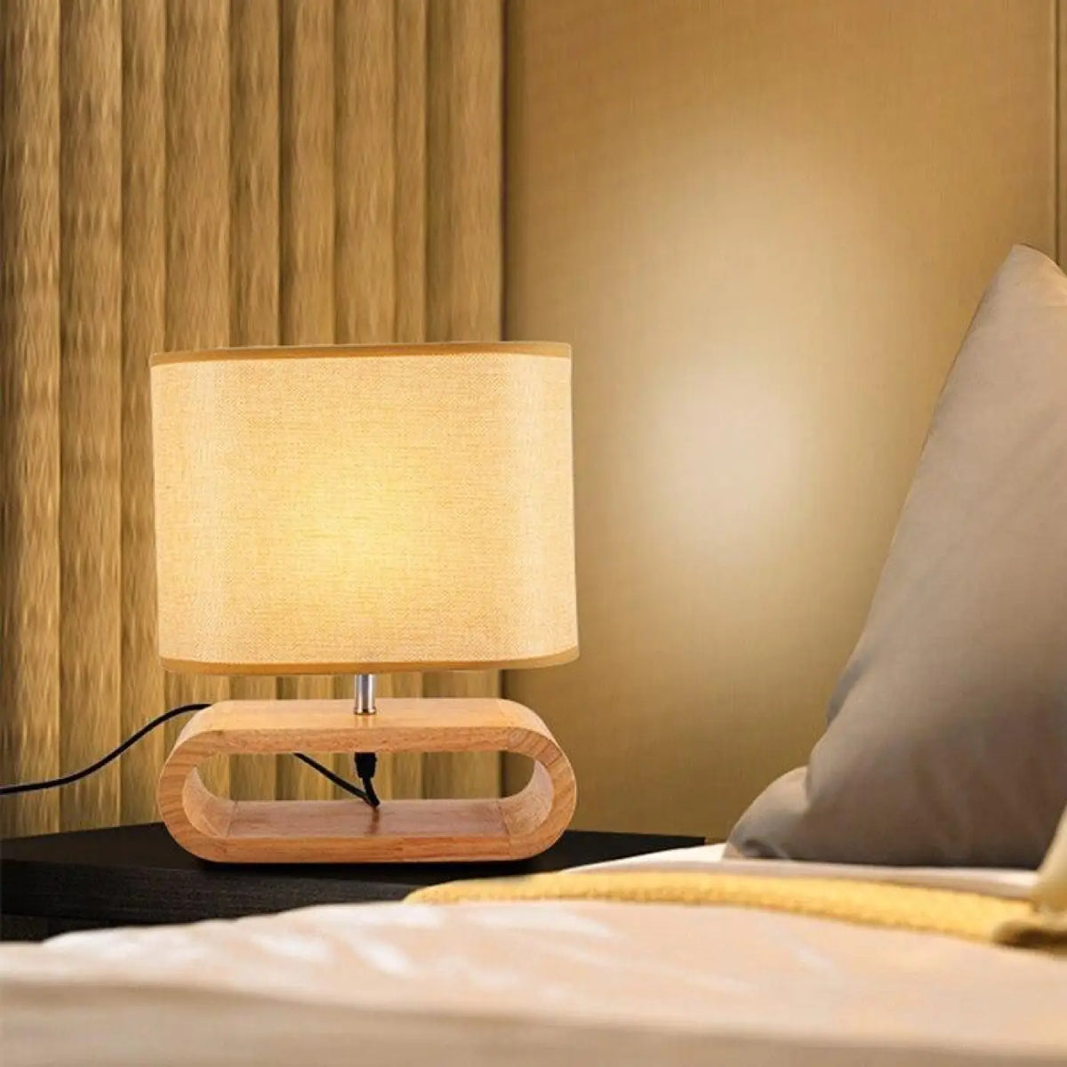 Lampe de Chevet en Bois – Josia