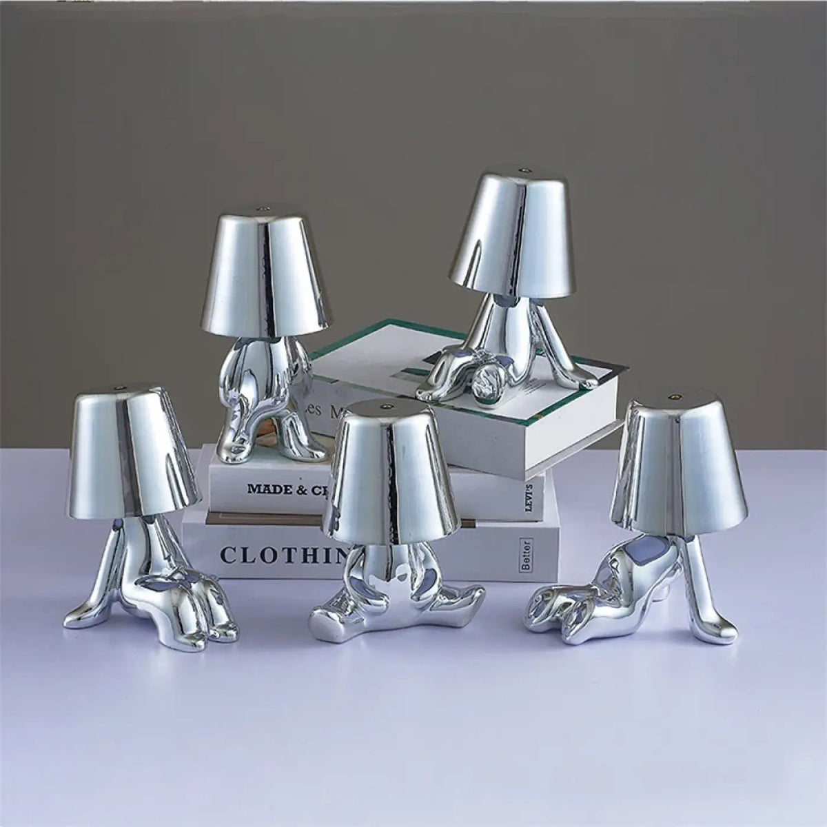Lampe de Chevet Figurine Métallisée – Vérette
