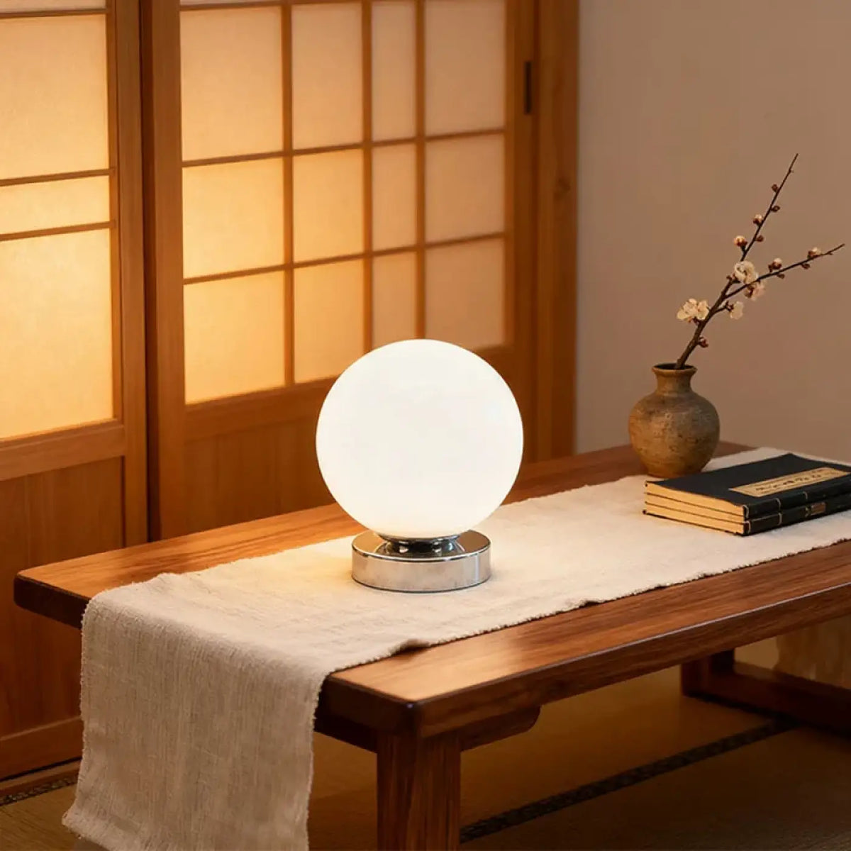 Lampe de Chevet Ballon en Verre – Bémon