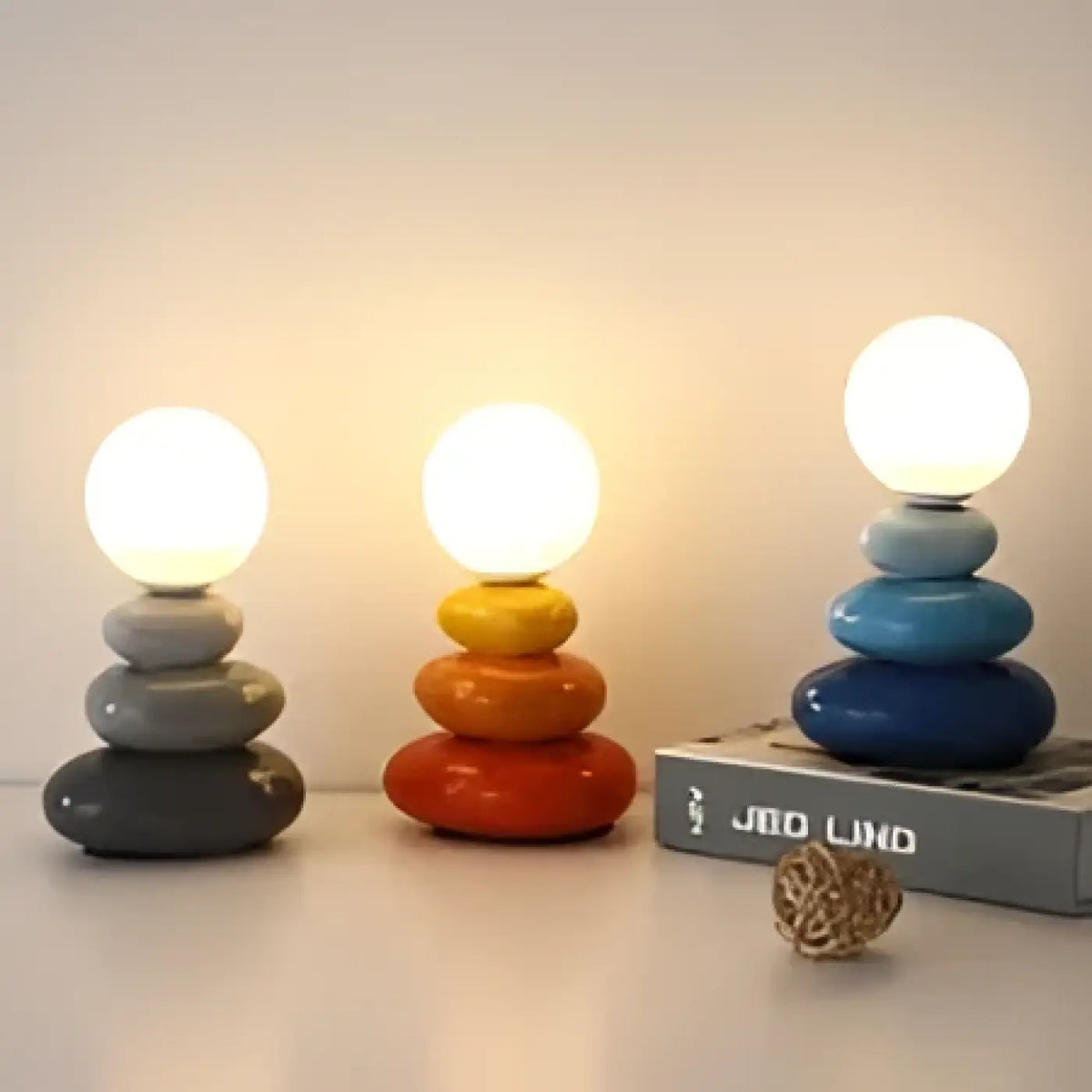 Lampe de Chevet Galets Empilés – Zémelle