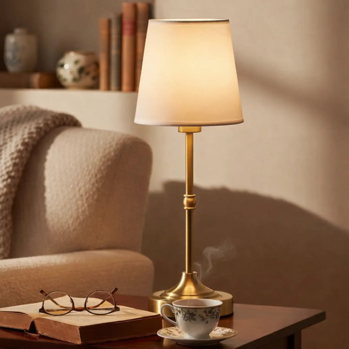 Lampe de Chevet Contemporaine Élégante – Kevon