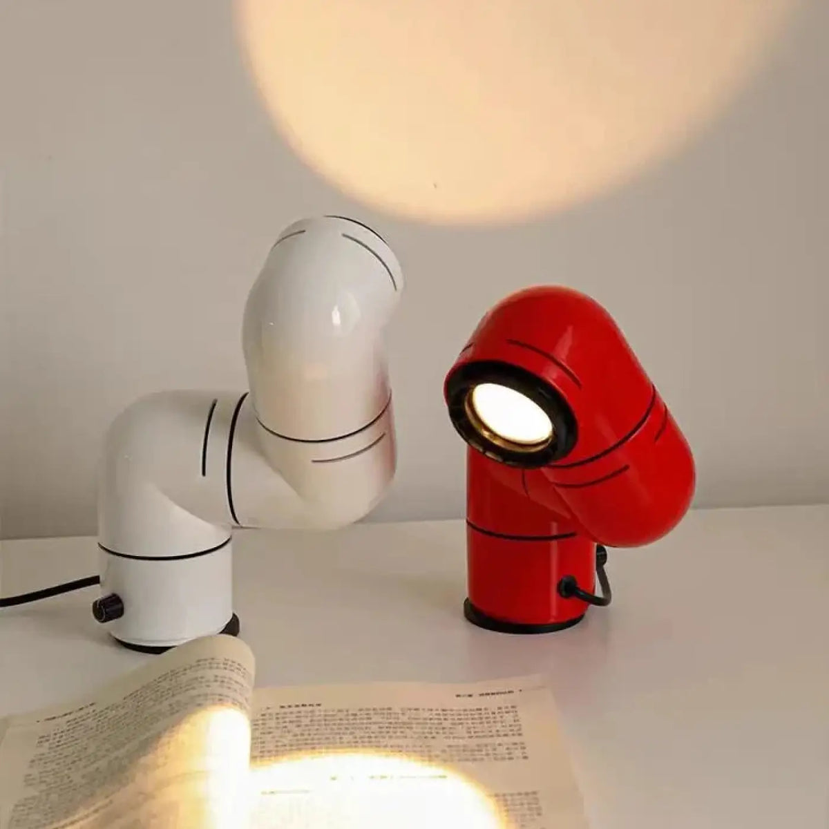 Lampe de Chevet Rétro-Futuriste – Zovette