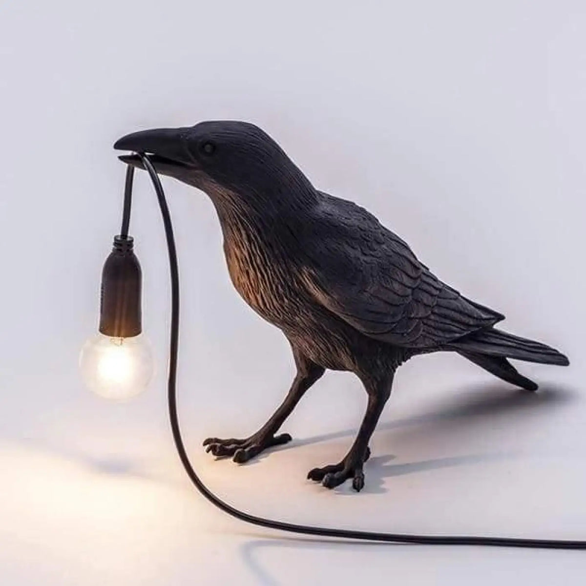 Lampe Corbeau Tenant une Ampoule – Osan