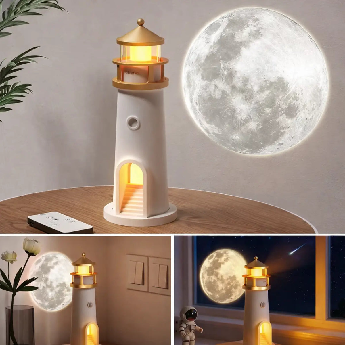 Lampe de Chevet Lunaire Cosy – Bosis