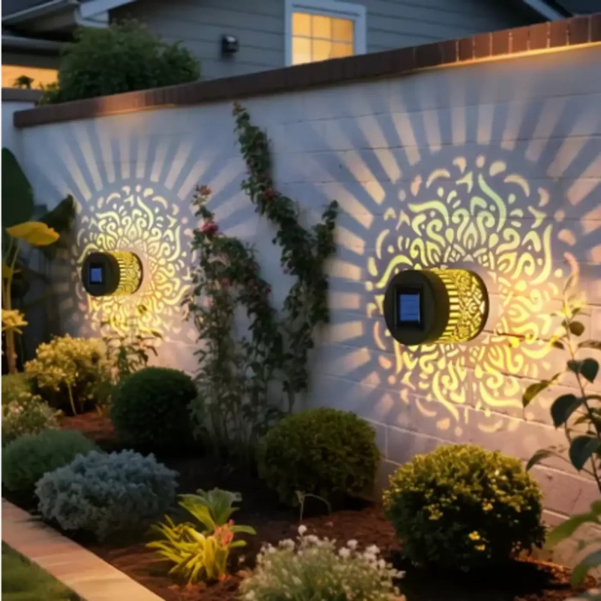 Applique Murale Extérieure Solaire à Projection – Folo