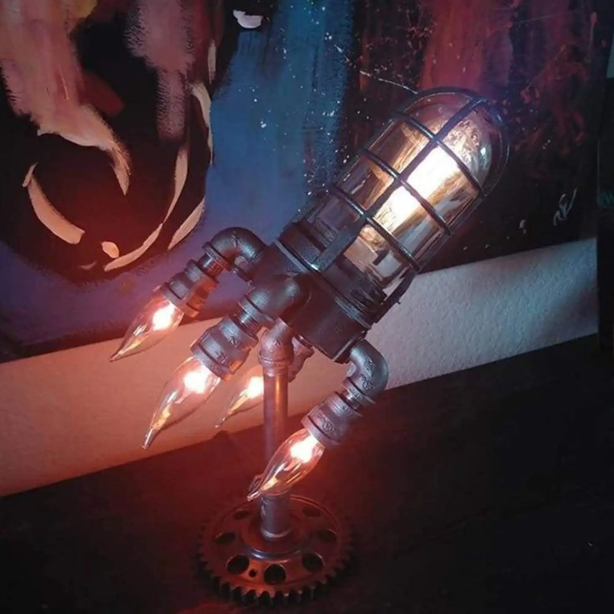 Lampe à Poser Steampunk – Rivelle